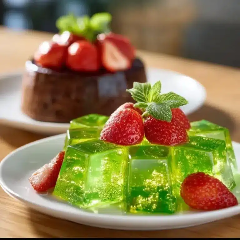 Home 1 Healthy Japanese Jello weight loss recipe for a delicious low-calorie dessert