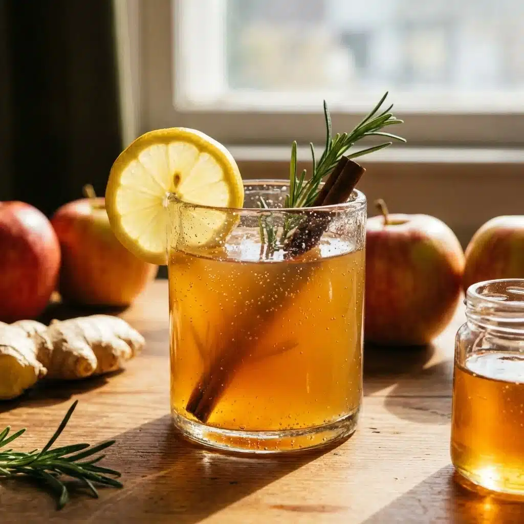 Apple Cider Vinegar and Pink Salt Morning Drink