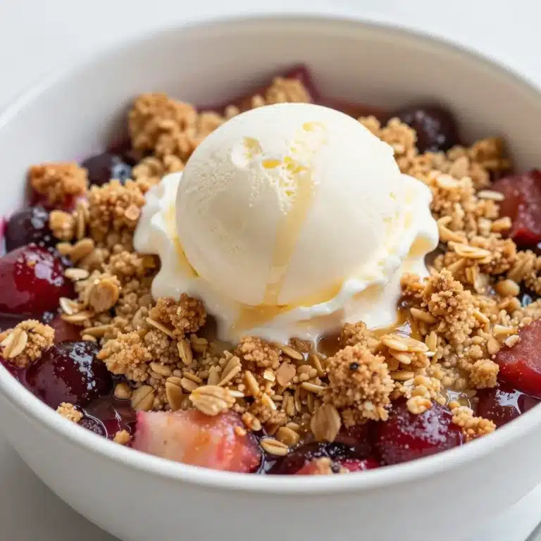 Classic Rhubarb Crisp With Frozen 7 Classic Rhubarb Crisp With Frozen