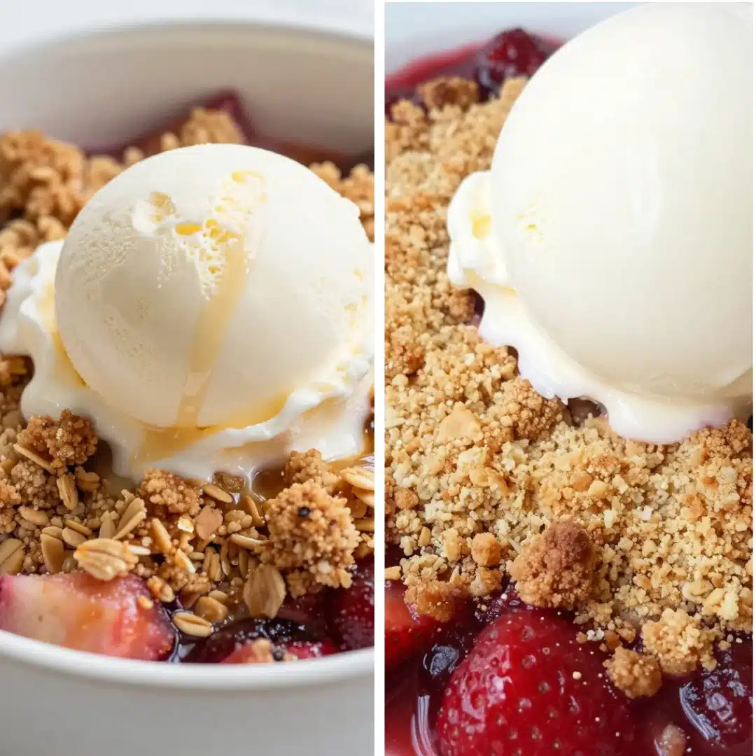 Classic Rhubarb Crisp With Frozen