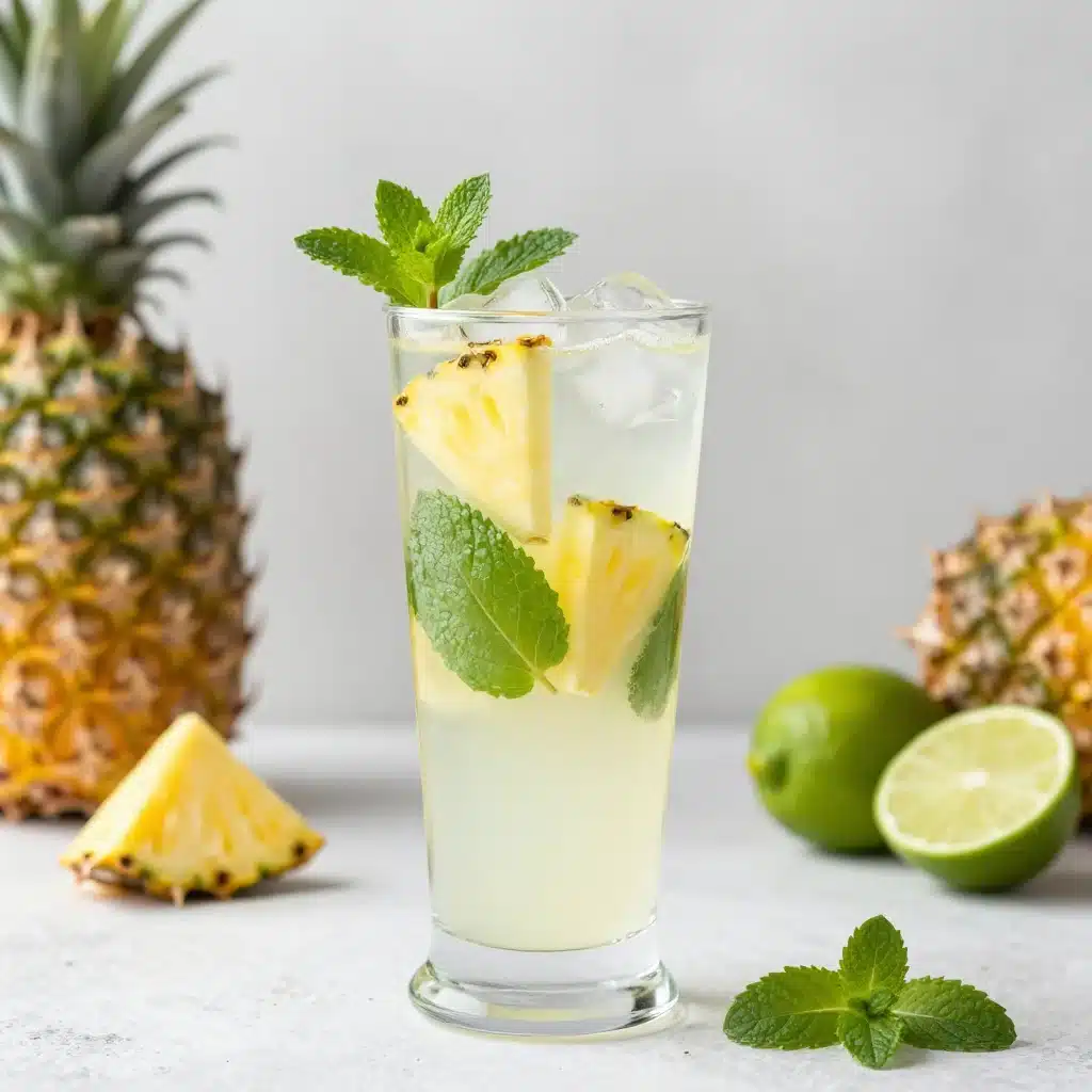 Crisp Pineapple Infused Water