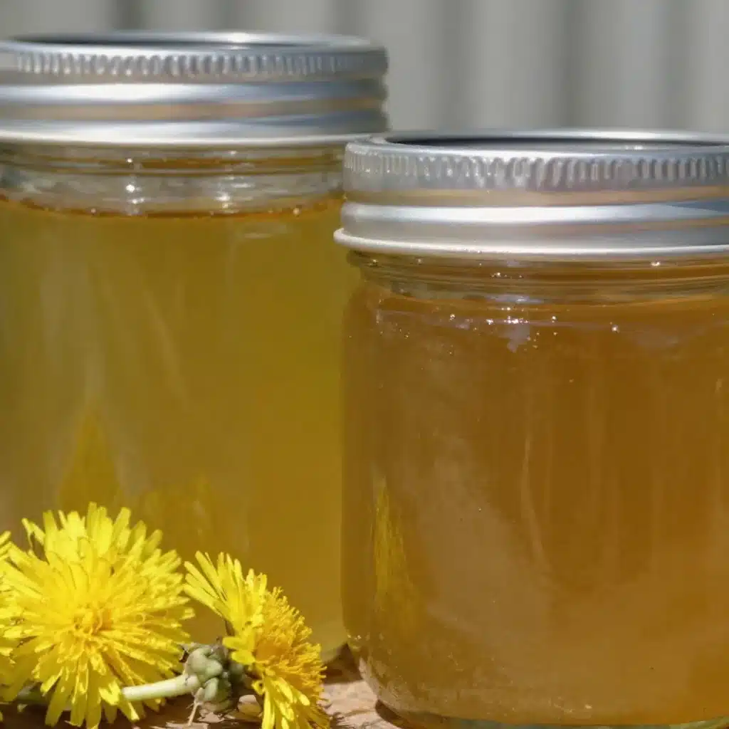 Dandelion Flower Jelly