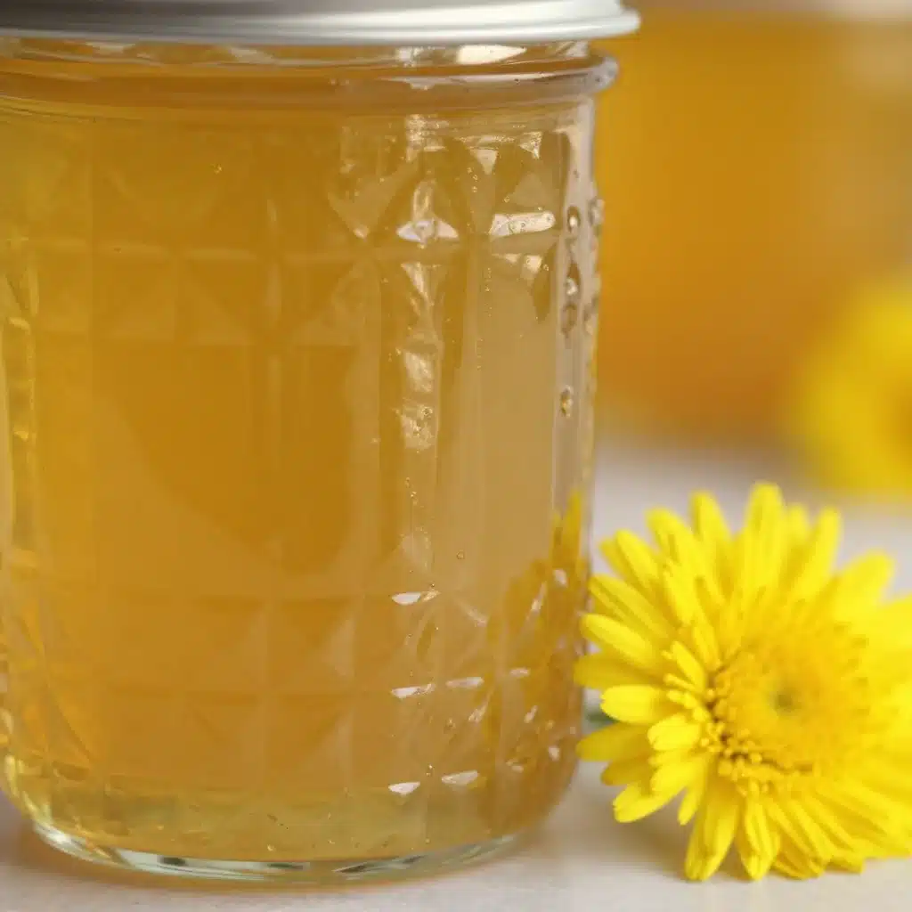 Dandelion Flower Jelly
