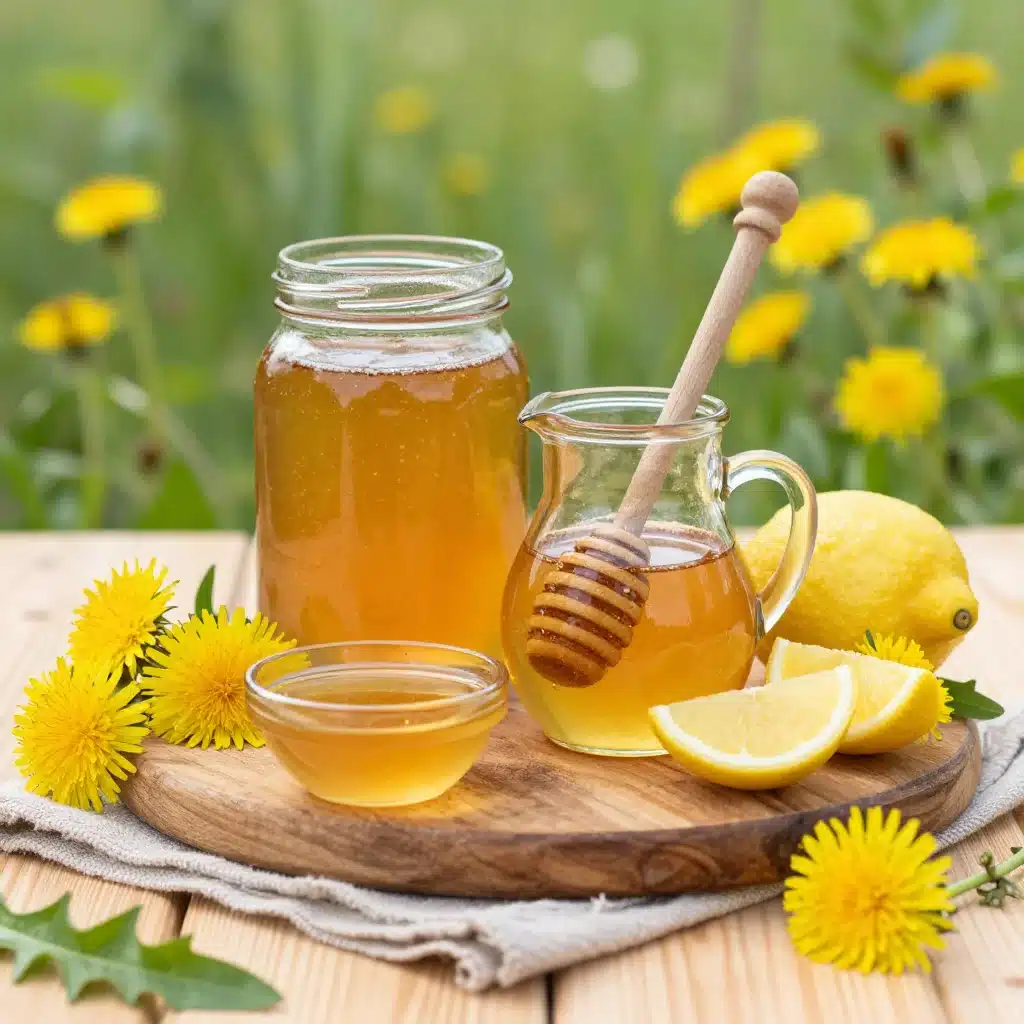 Dandelion Syrup Recipe (for Canning)