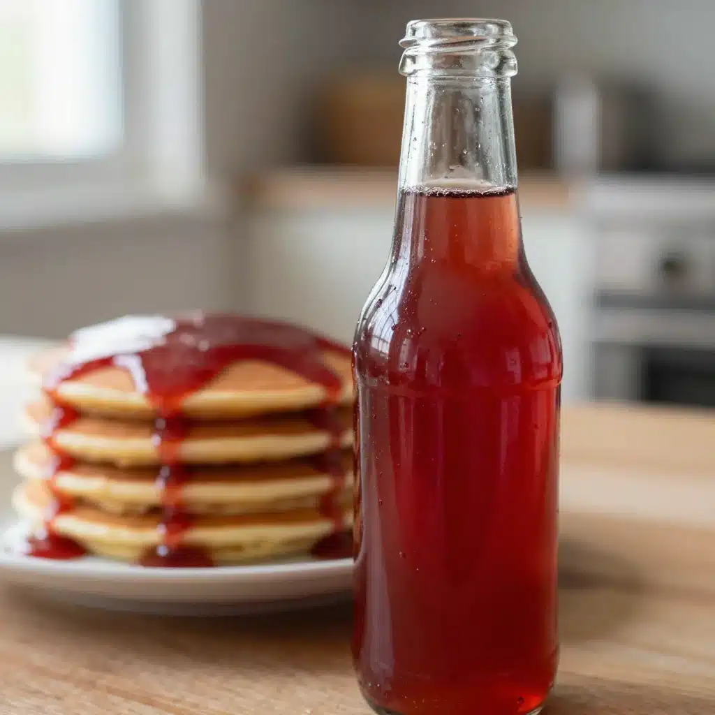 Deliciously Easy Strawberry Simple Syrup