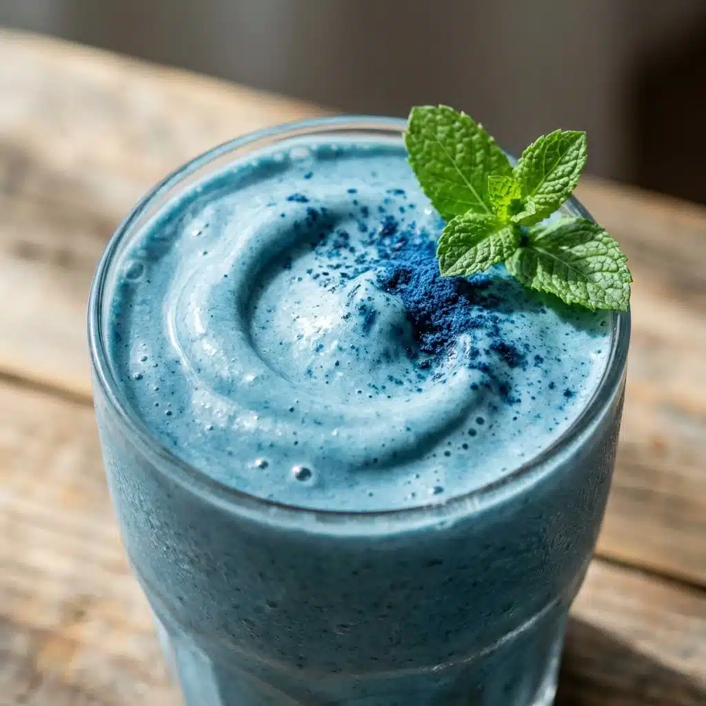 Easy Blue Spirulina Smoothie for Weight Loss