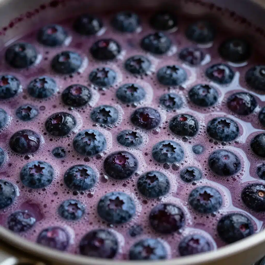Easy Blueberry Simple Syrup