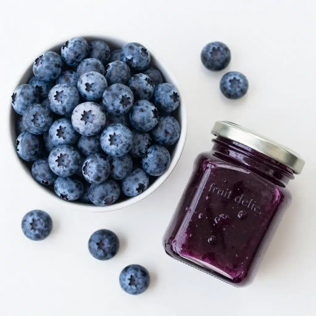 Easy Blueberry Simple Syrup
