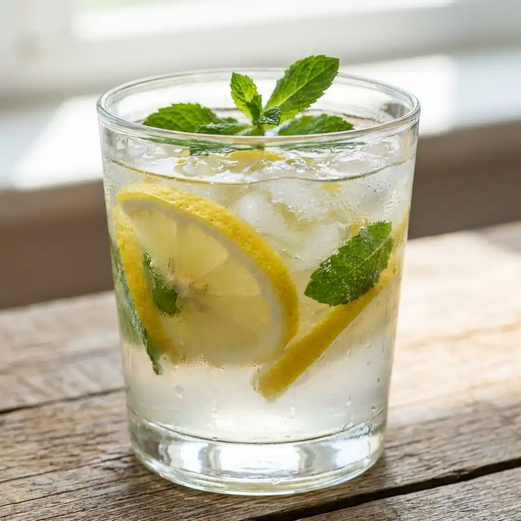 Easy Electrolyte Drink with Pink Salt and Lemon