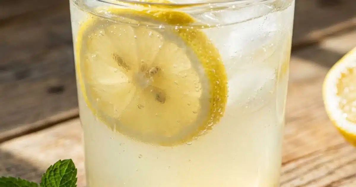 Easy Electrolyte Drink with Pink Salt and Lemon