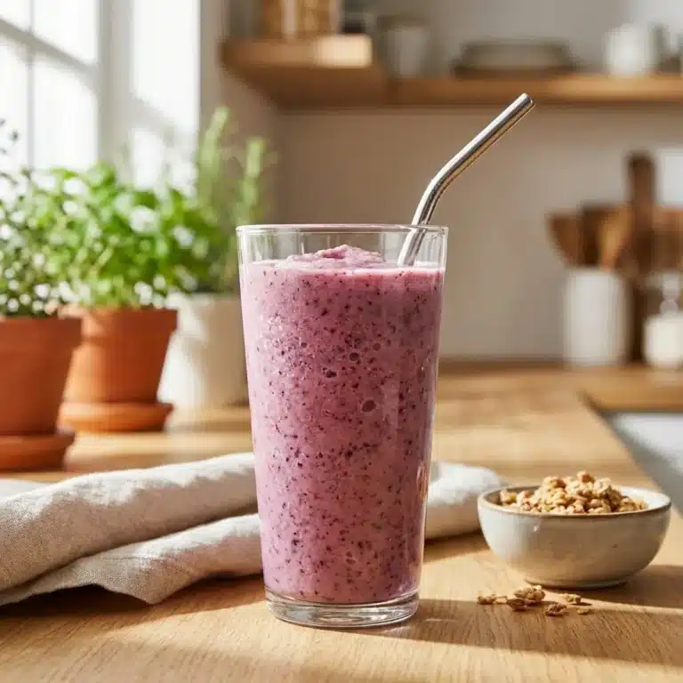 Variety of easy pre-made smoothie packets ready for blending