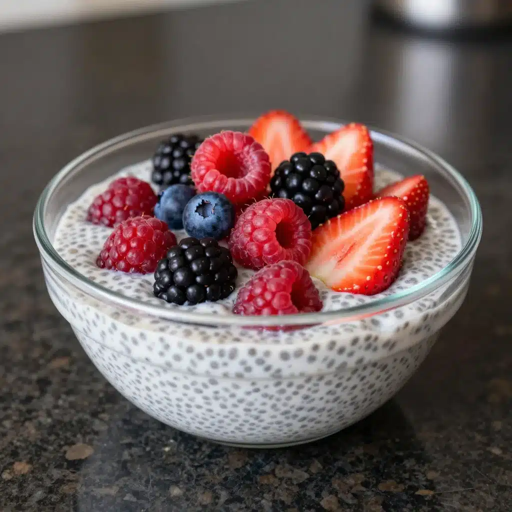 Easy Vanilla Chia Pudding Recipe That’s Creamy &amp; Done in Minutes