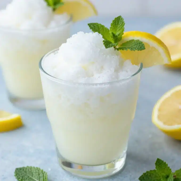 Frozen Coconut Lemonade Bliss