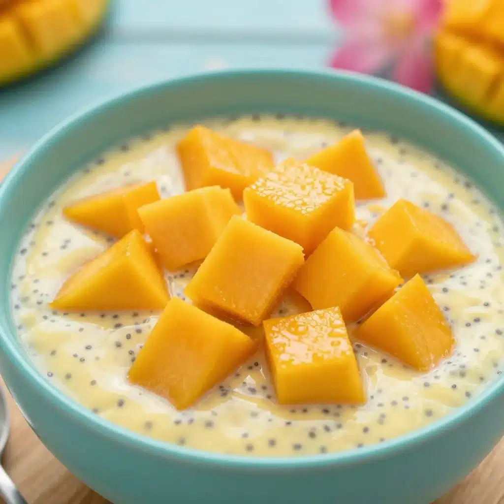 Gluten-Free Mango Chia Pudding Cups