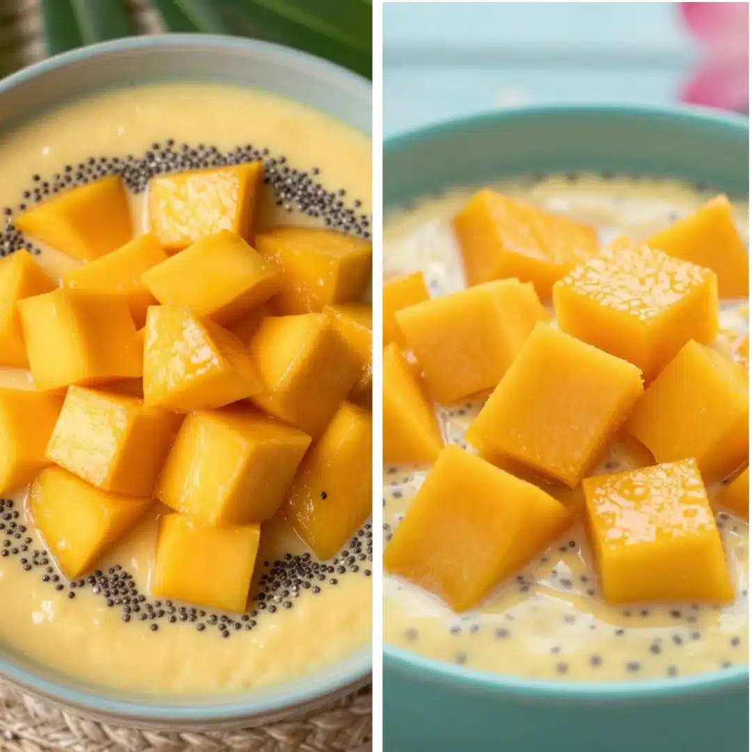 Gluten-Free Mango Chia Pudding Cups Healthy