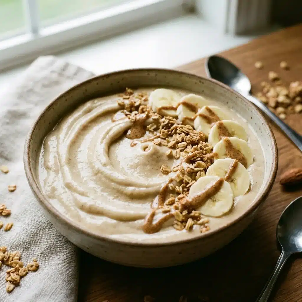 High Protein Banana Smoothie for Energy