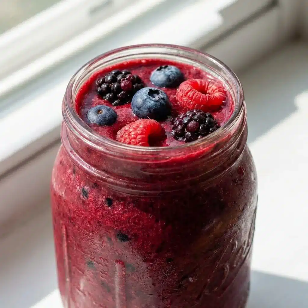 Homemade Berry Fat Burning Smoothie