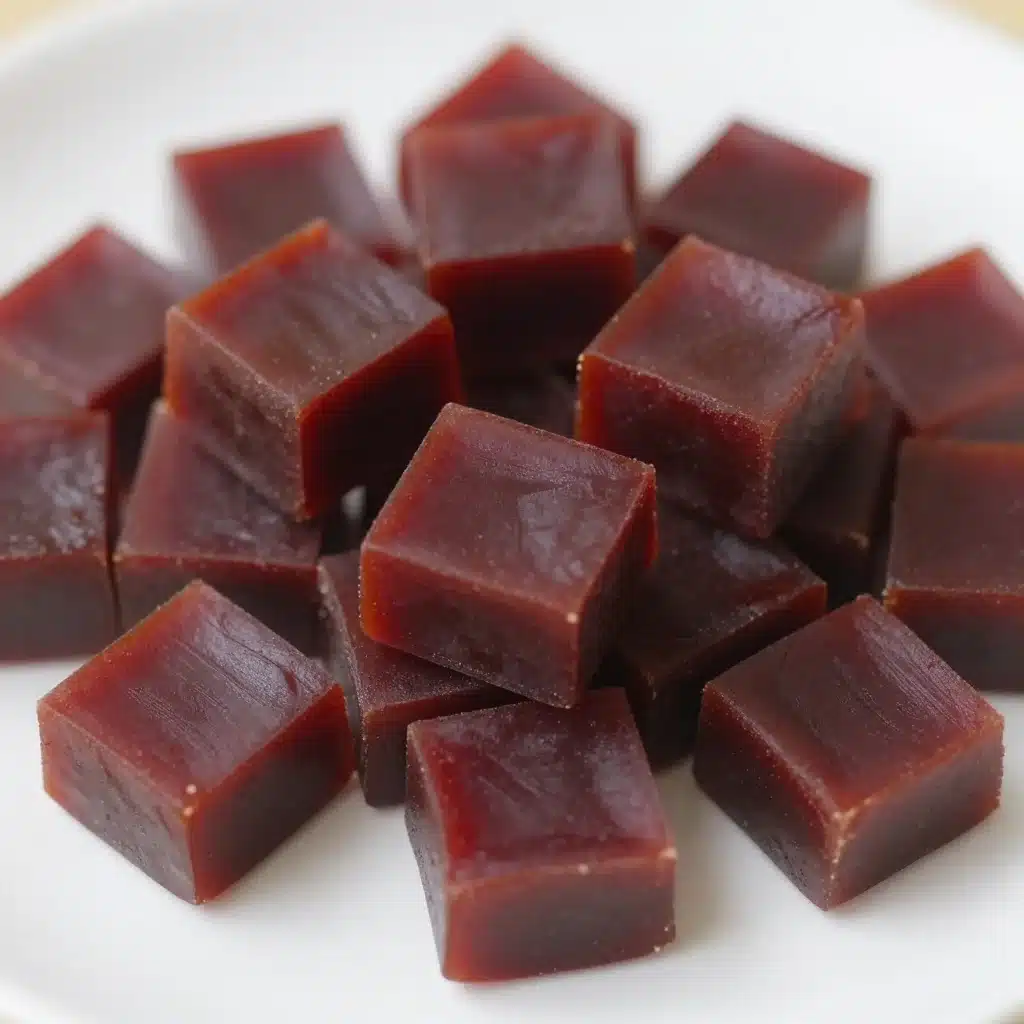 Homemade Berry Gelatin Squares