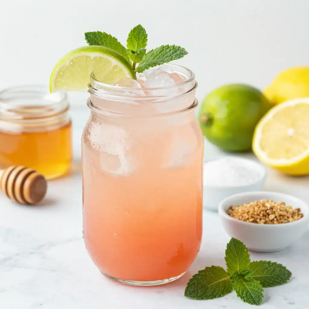 Homemade electrolyte drink recipe for soft hydration and health benefits