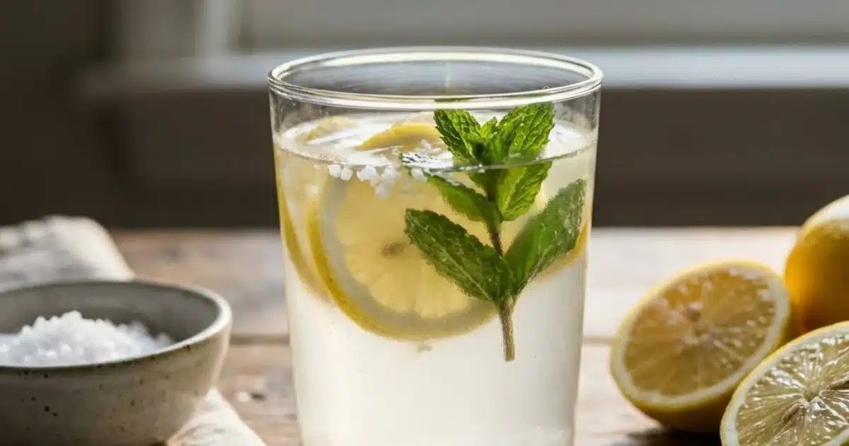 Homemade Electrolyte Drink Without Sugar