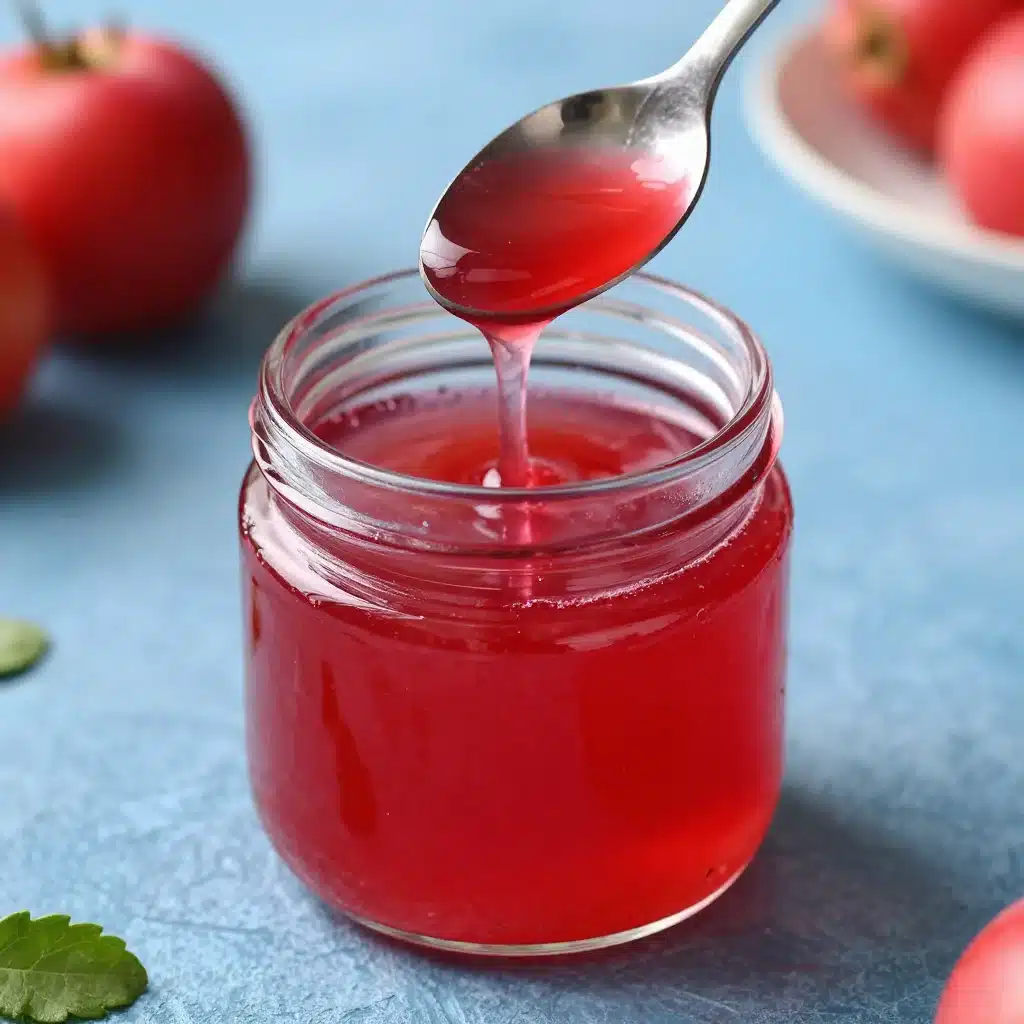 Homemade Rhubarb Simple Syrup