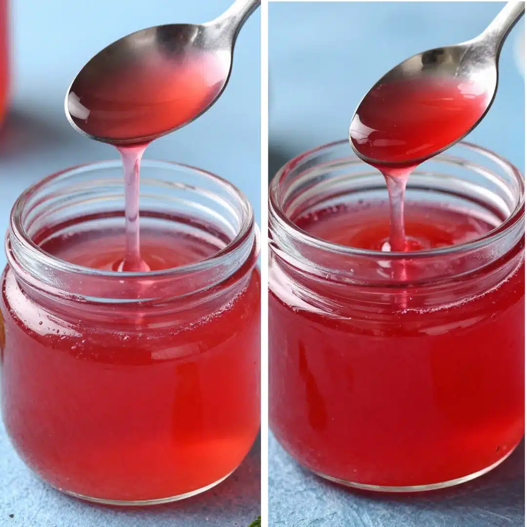 Homemade Rhubarb Simple Syrup Whispers