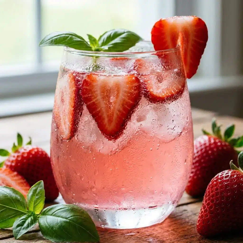 Homemade Strawberry Electrolyte Drink