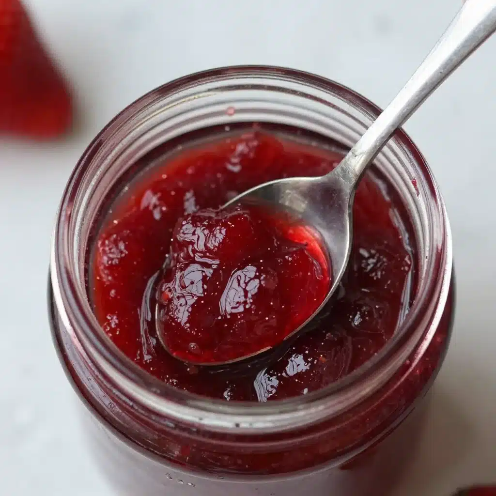 Homemade Strawberry Simple Syrup