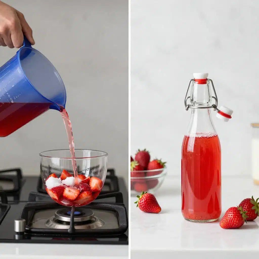 Homemade Strawberry Syrup