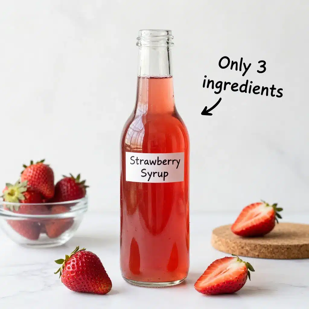 Homemade Strawberry Syrup