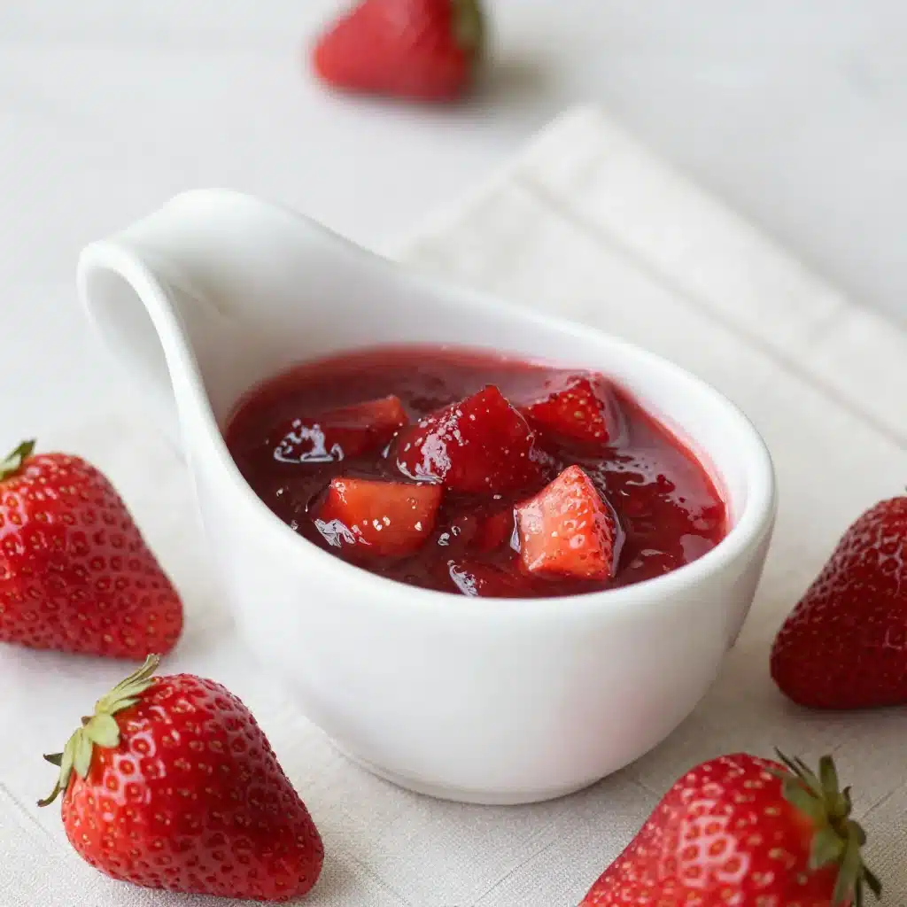 How to Make Homemade Strawberry Syrup