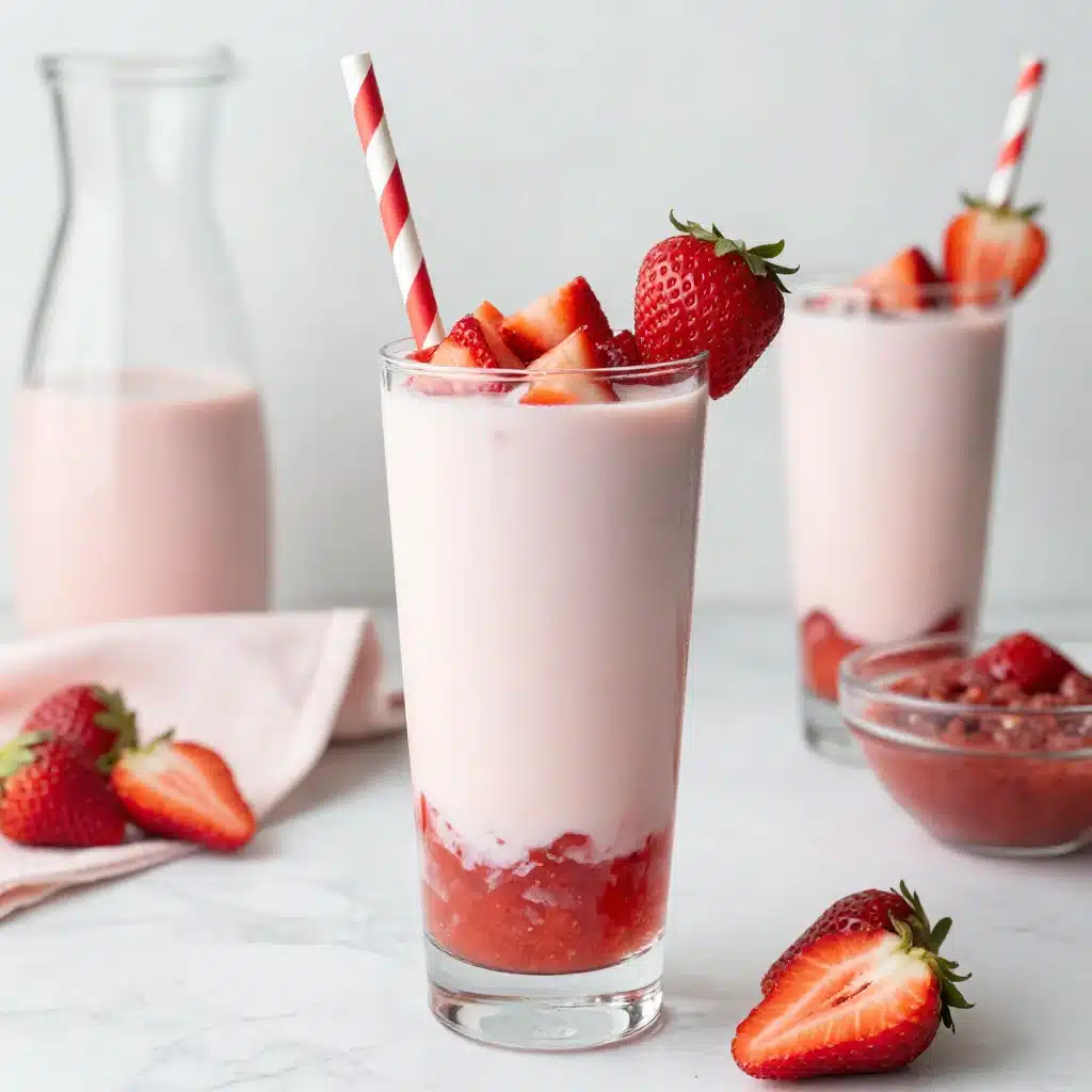 Korean Strawberry Milk