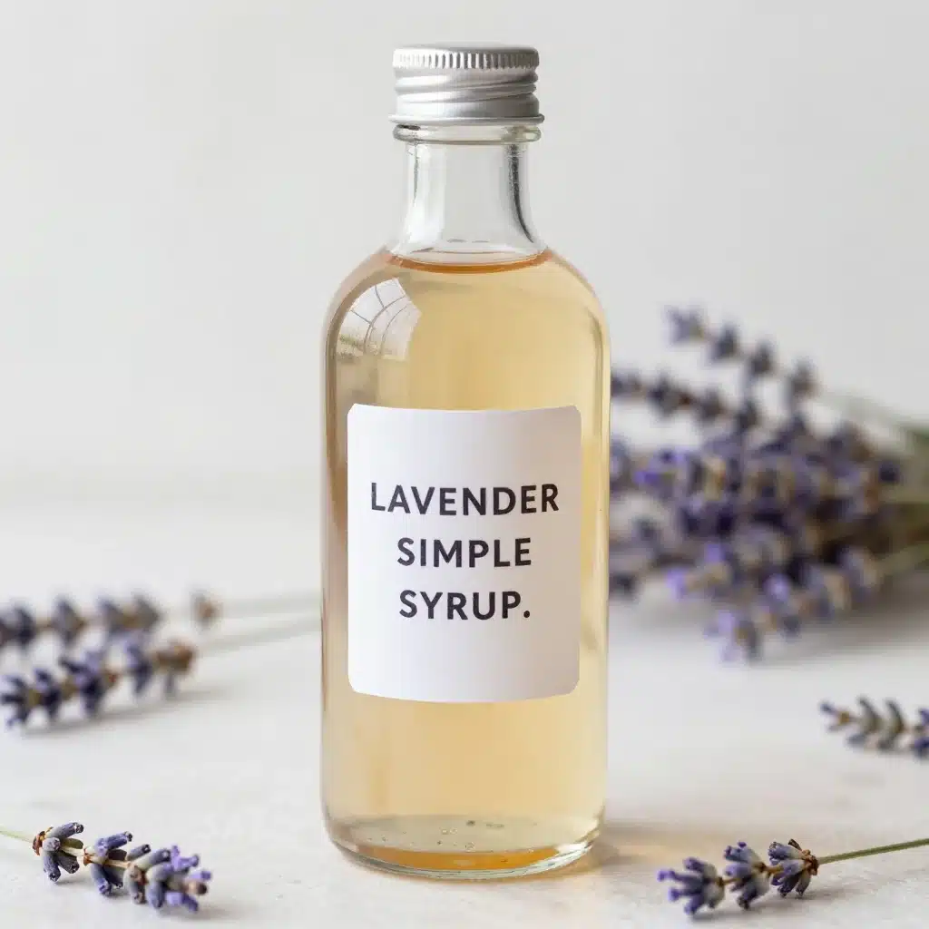 Lavender Simple Syrup