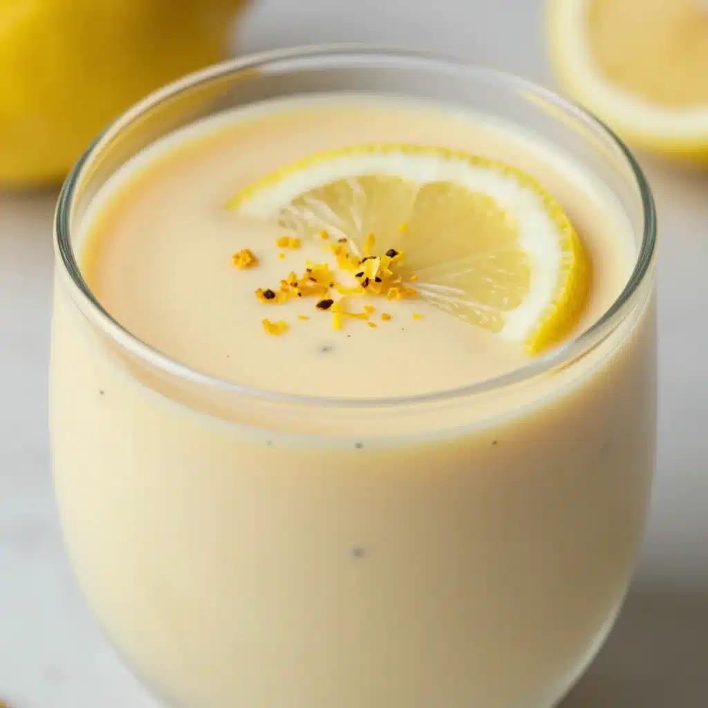 Lemon Cream Chia Pudding for a Refreshing Breakfast Treat