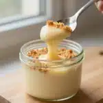 Magical banana cream pie chia pudding topped with fresh bananas and whipped cream
