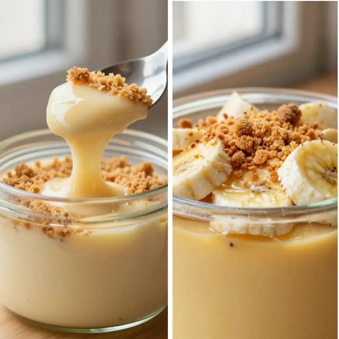 Magical Banana Cream Pie Chia Pudding