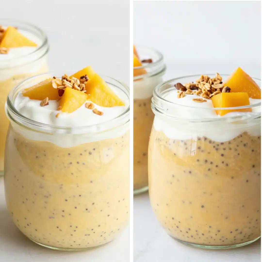 Mango Chia Pudding Healthy Breakfast
