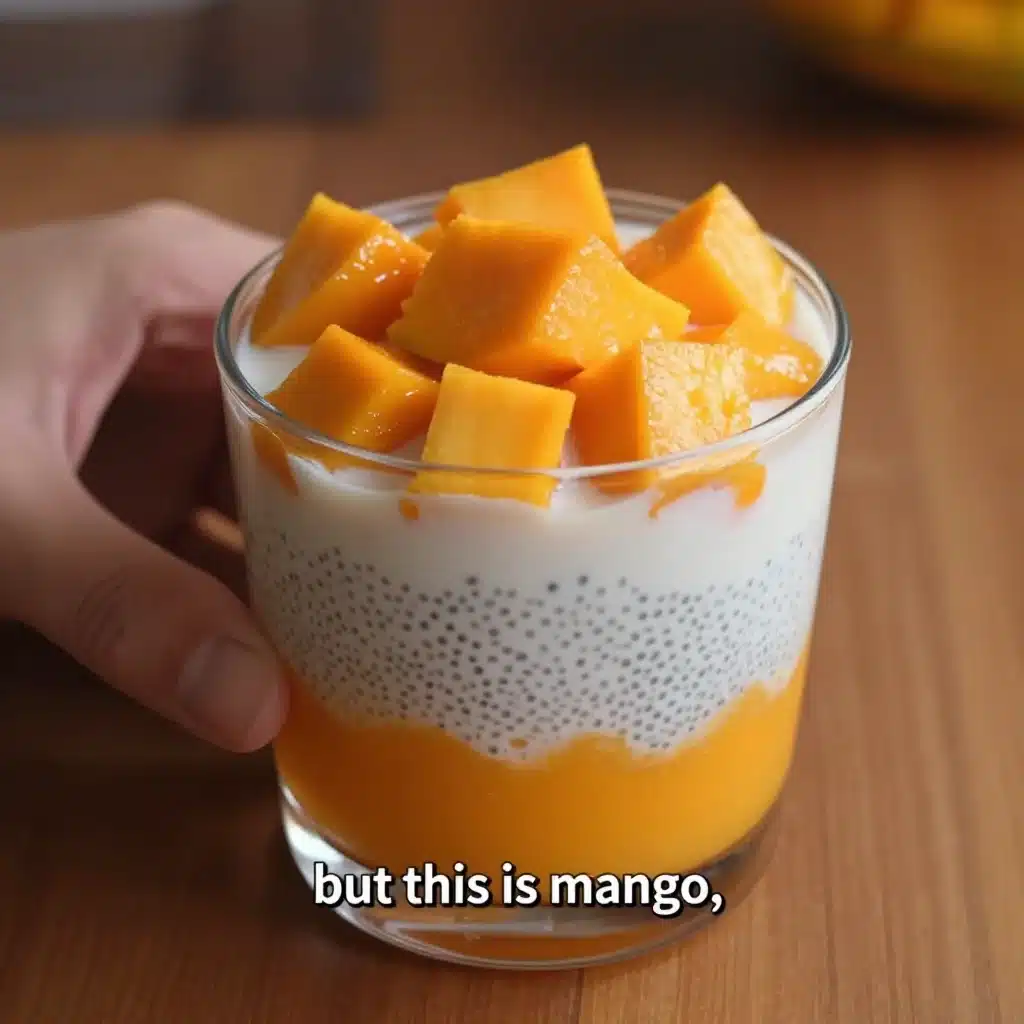 Mango Chia Pudding