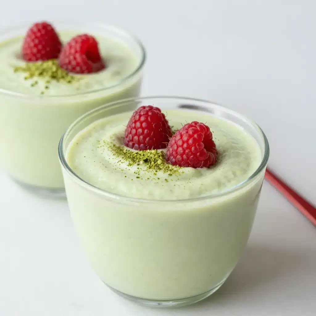 Matcha Chia Pudding (34g Protein & 317 Calories)