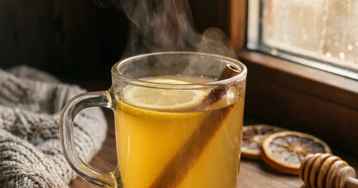 Natural Belly Fat Drink with Lemon and Honey