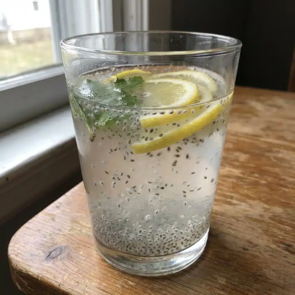 Nourishing Chia Lemon Water for Energy