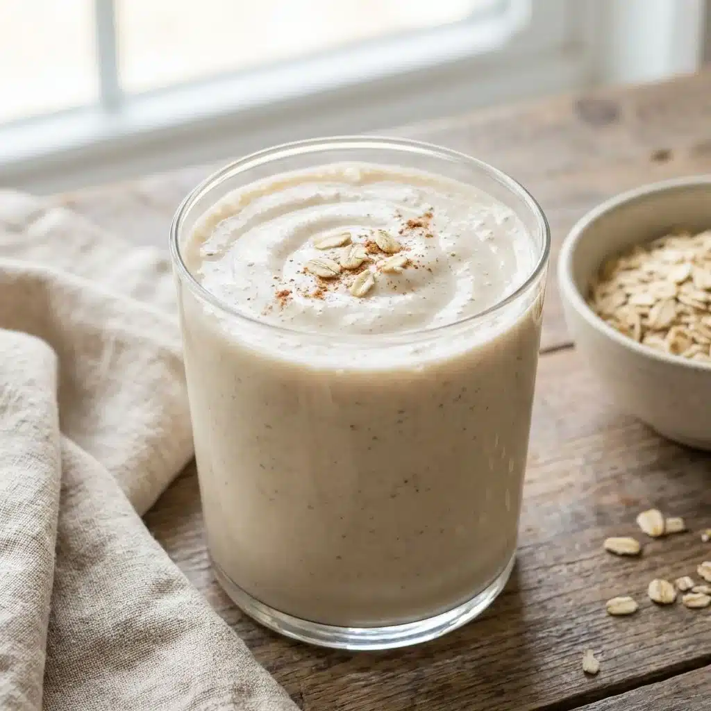Nourishing Oat Milk Smoothie for Weight Loss