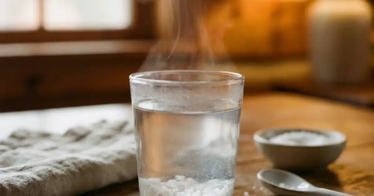 Nourishing Salt Water Flush Recipe (Safe Version)