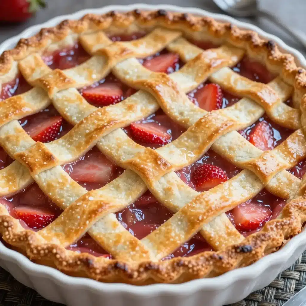 Old-Fashioned Rhubarb Pie