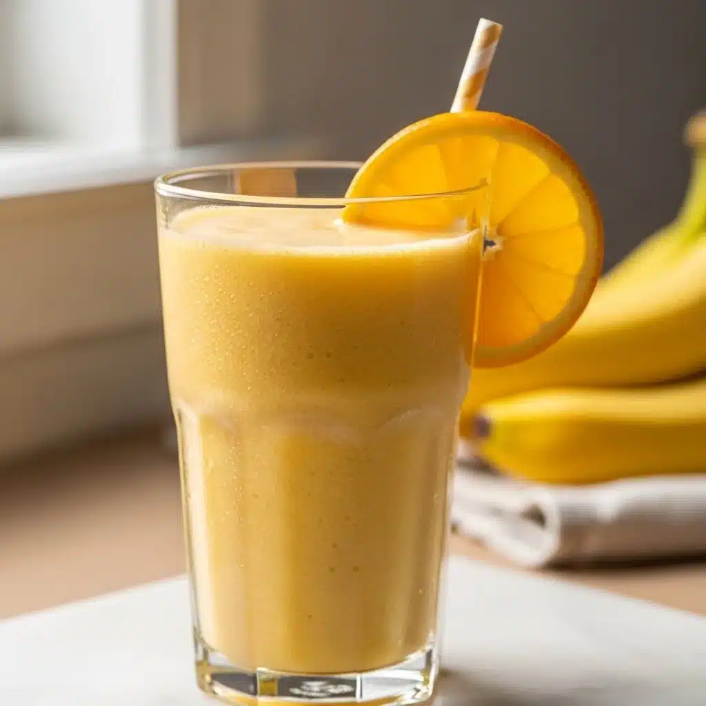 Orange Banana Smoothie (Easy, Creamy & Ready in Minutes)