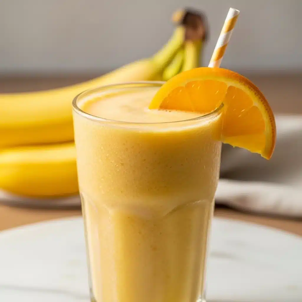 Orange Banana Smoothie (Easy, Creamy & Ready in Minutes)