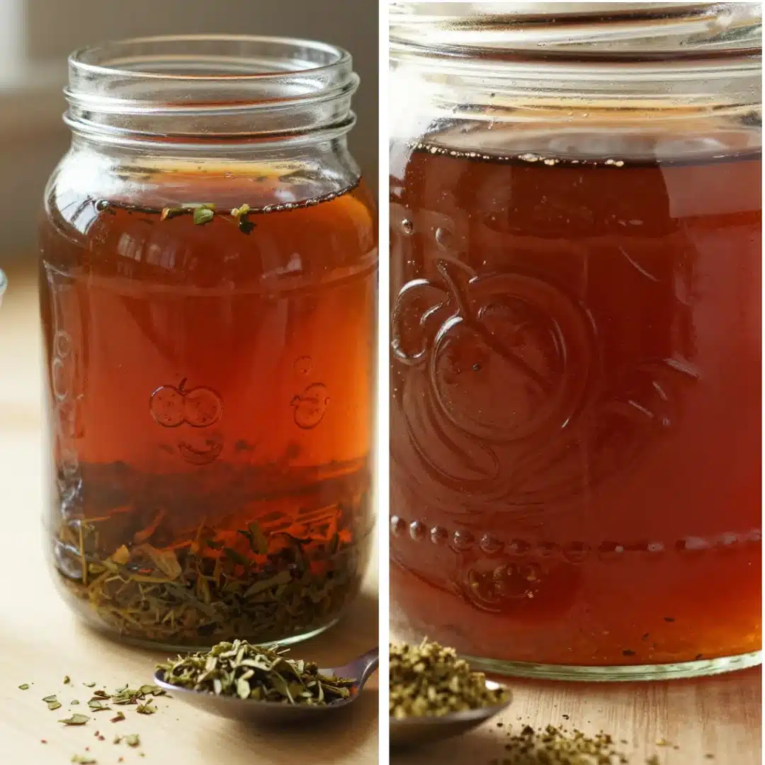 Overnight Decoction of Dandelion and Nettles