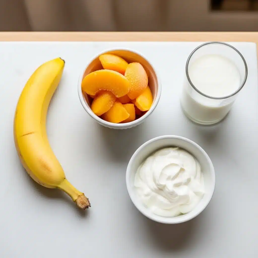 Peach Smoothie With Frozen Peaches