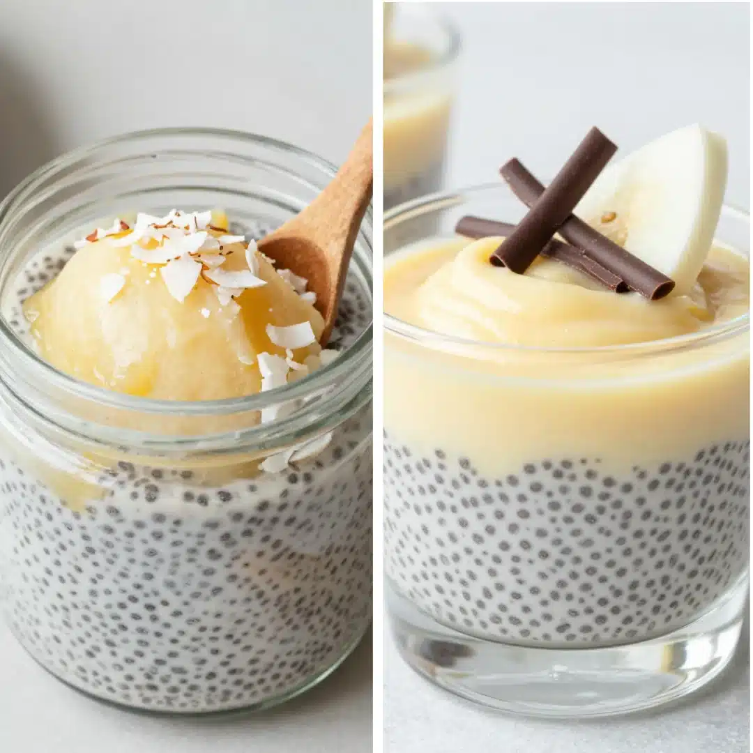 Pina Colada Chia Puddings Creamy Treats