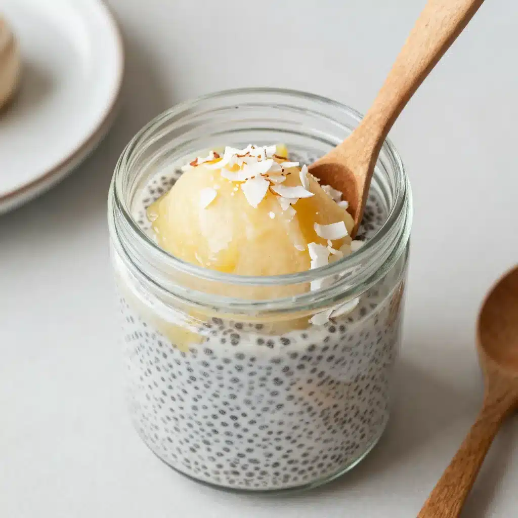 Pina Colada Chia Puddings